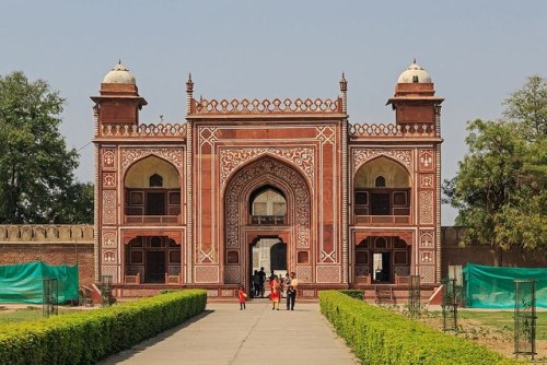 dreamsdesires:Itmad-Ud-Daulah Tomb, East Gate, Agra, India