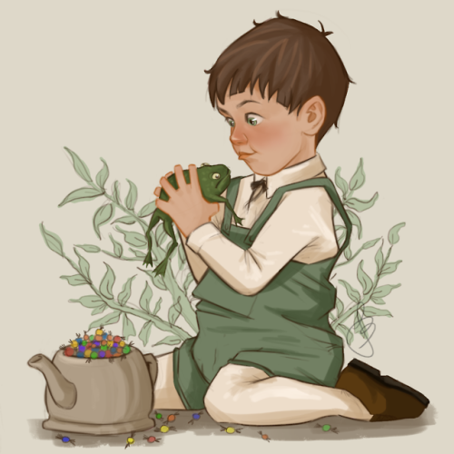 justyna-art:Cute little Gregory. HOW HAVE I NOT SEEN THIS SHOW...