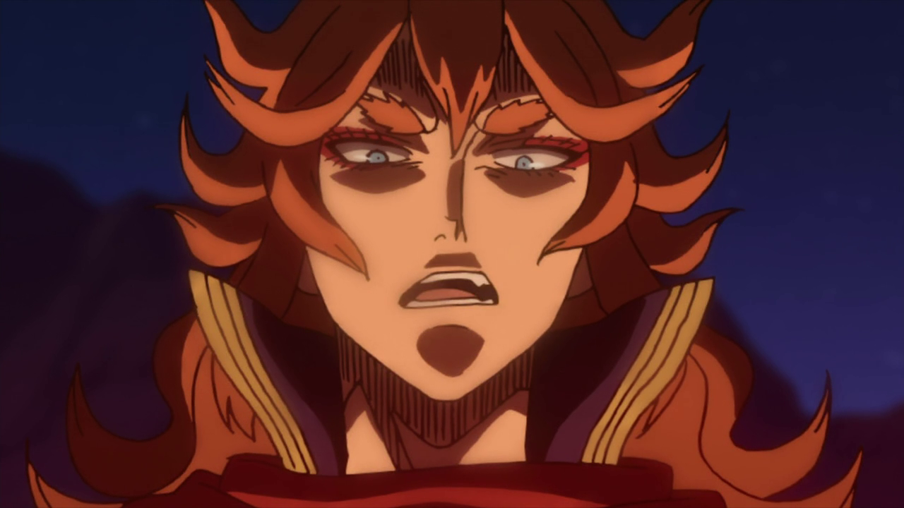 Mereoleona vermillion black clover. 