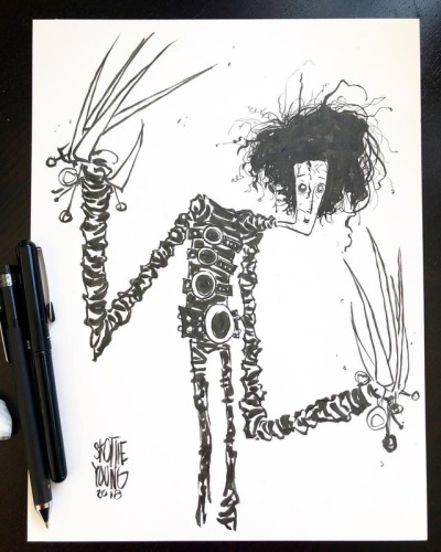 Edward Scissorhands #dailysketch