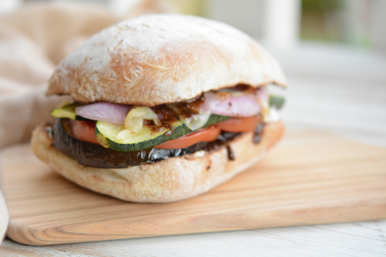 Recipe: Roasted Veggie Sandwich