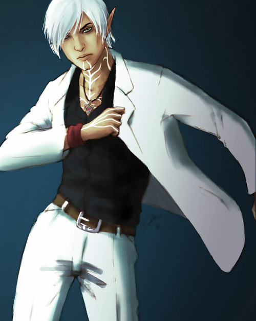 rhythm-diary:Fenris in suits is my new favorite thing.