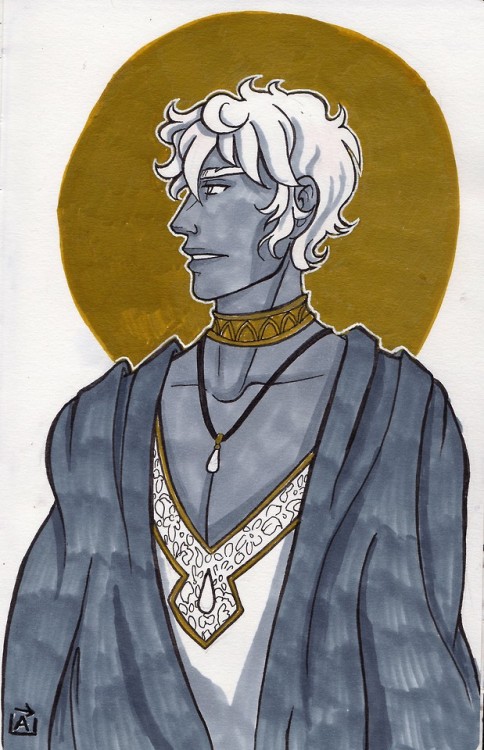 arashicz:Inktober - day 3This time with my newest fandom - the...