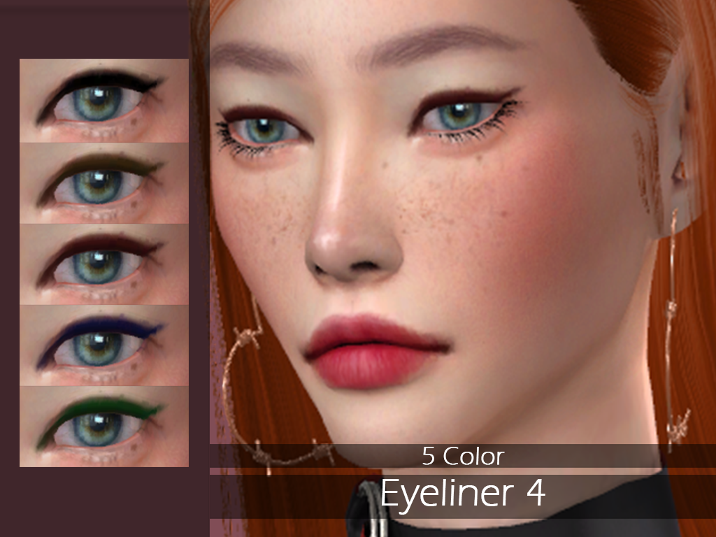 Love 4 Cc Finds Lisaminicatsims Lmcs Eyeliner New Mesh 5