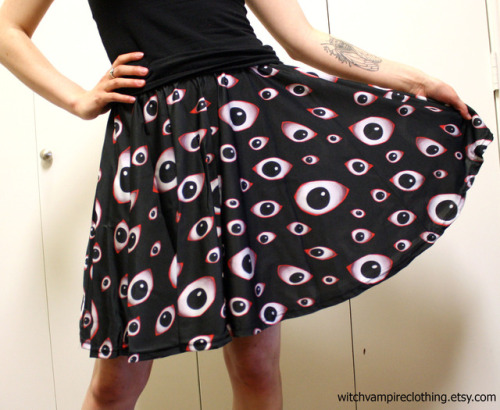 witchvampireclothing:Skirts in stock now on etsy -here-,...