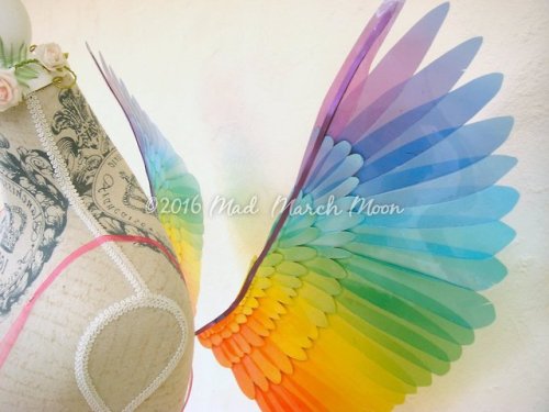 sosuperawesome:Wearable WingsMad March Moon on EtsySee our...