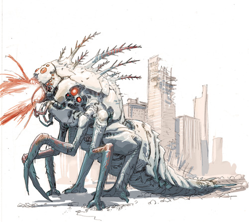 dustinweaver:Godzilla Bug concept art.By Dustin...