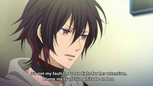 fakeanimesubs:way to explain your tsundere attitude by being...