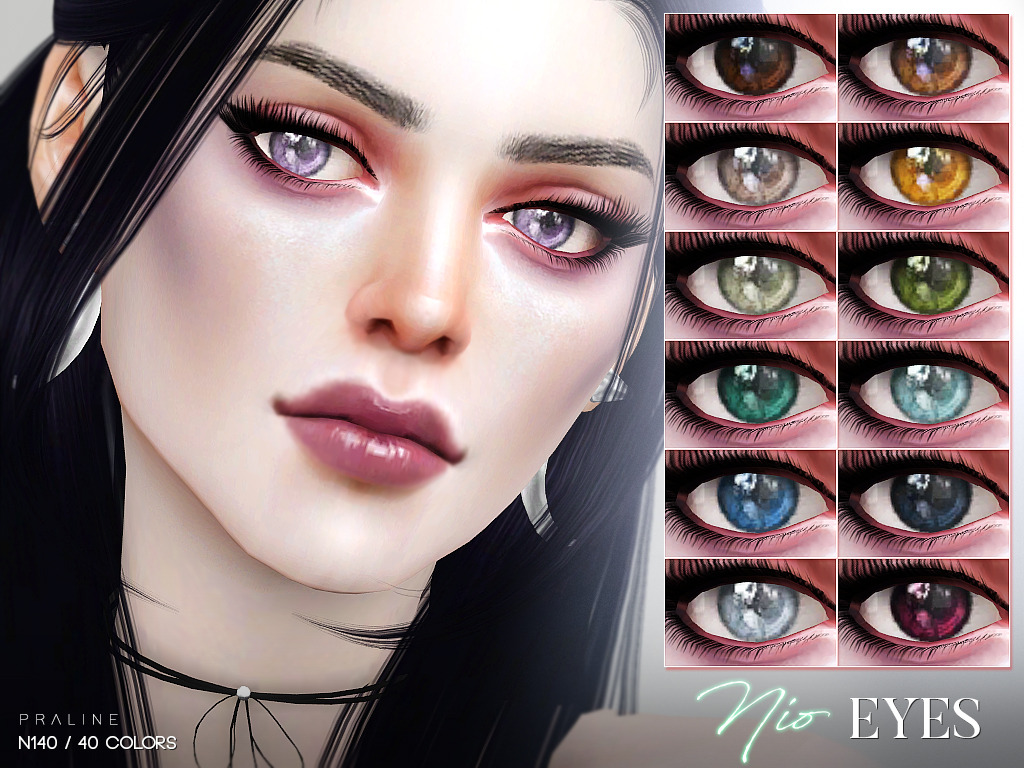 The Sims 4 CC — pralinesims: Thick liner with crease shading...