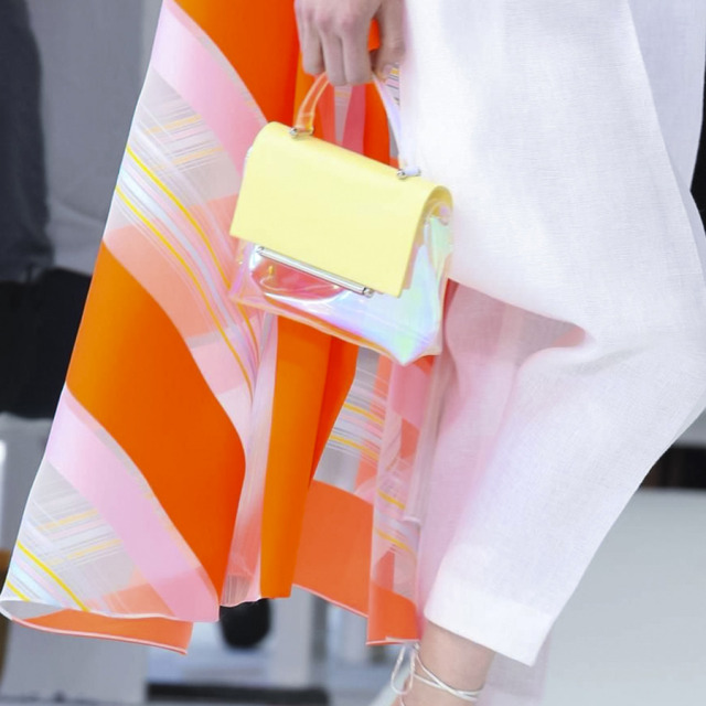 Sheer Plastic Bags Trend for SS 17: Iridescent...