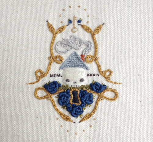 ghoulnextdoor:LITTLE EMBROIDERED BONES: T.C. Hutchinson of...