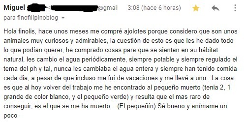 finofilipino:¿En serio tío?Que está en megapeligro de...