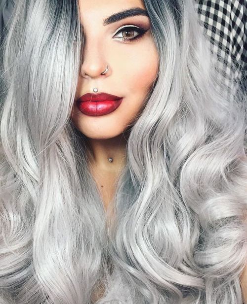 gray hair on Tumblr