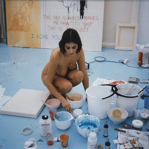 morganmeaker:Tracey Emin, ‘Life Model Goes Mad’, 1996