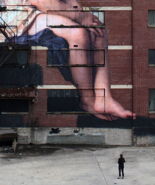 pikeys:A Neoclassical Girl Towers Over Memphis in a...