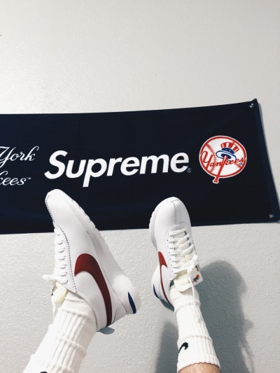 supreme nike cortez