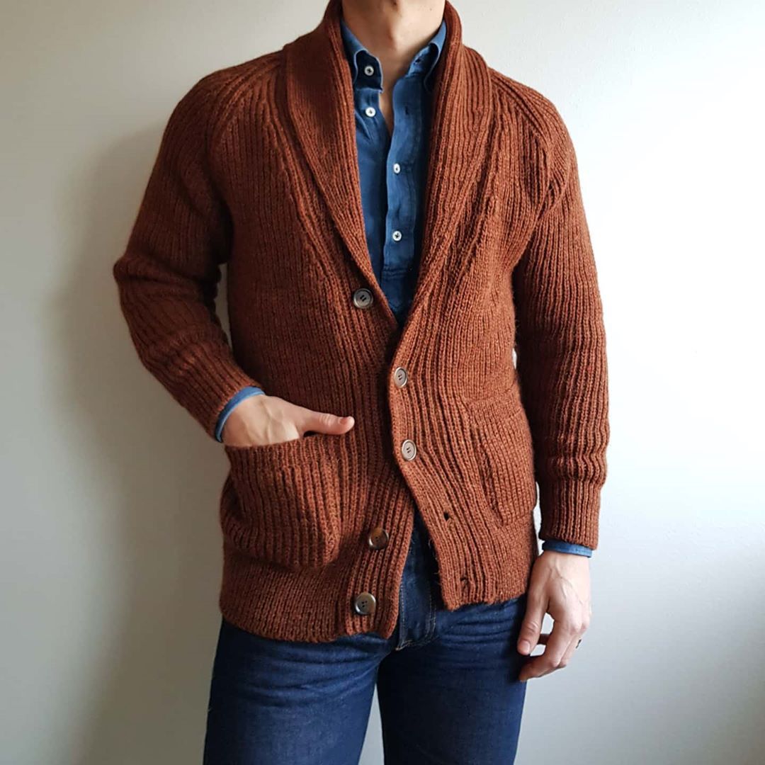 levi's shawl collar cardigan