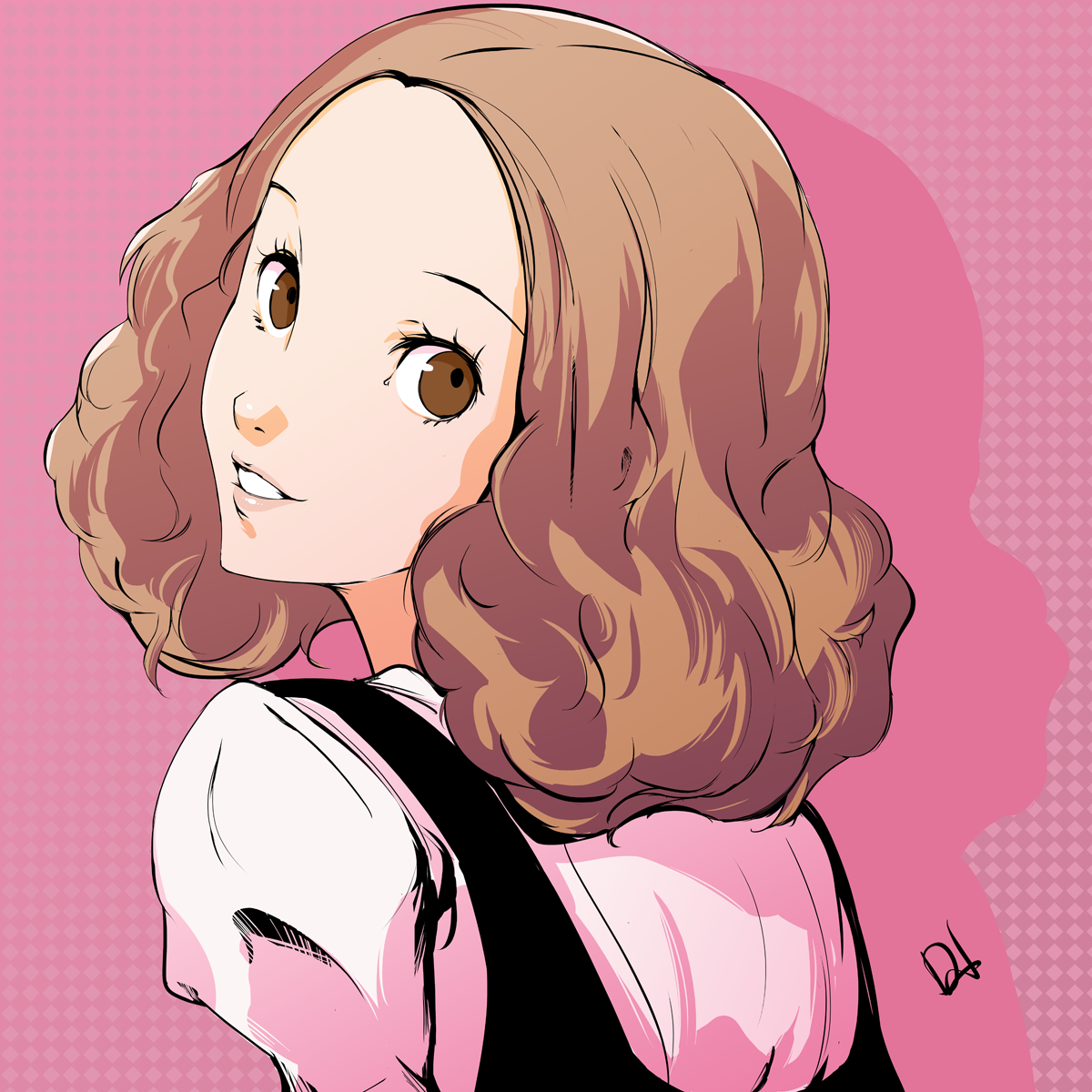 Haru Okumura from Persona 5! EDIT: Made some... - The Brink of Memories
