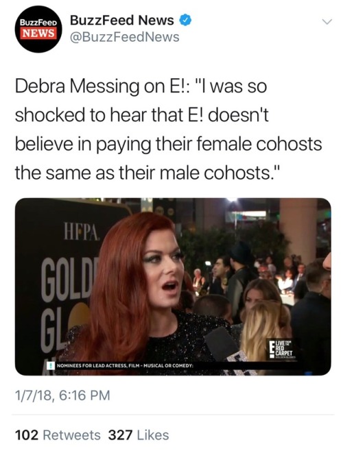 Debra Messing is not taking any of your shit.