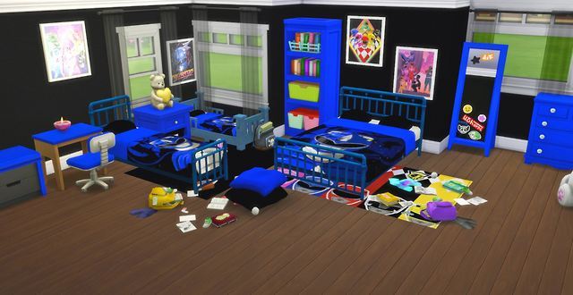 what do you get with the sims 4 kids room stuff