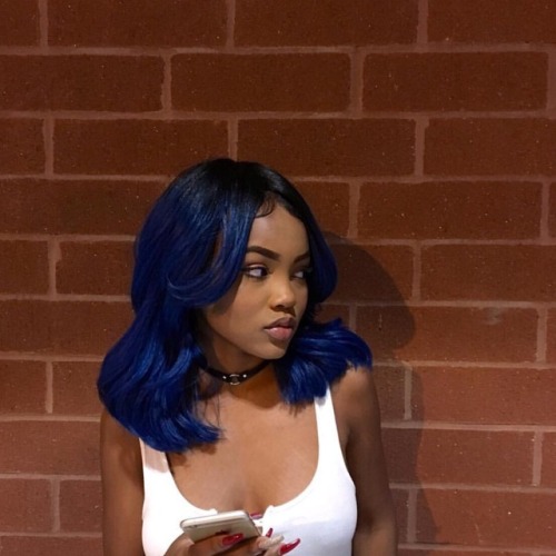 coutureicons:black girls x colored wigs