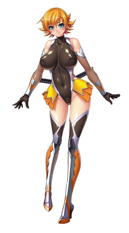 Sakura…what a nice body! :O I love her boots and boobs!