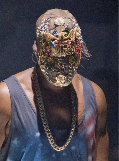 Wallpaper Kanye West Yeezus Mask