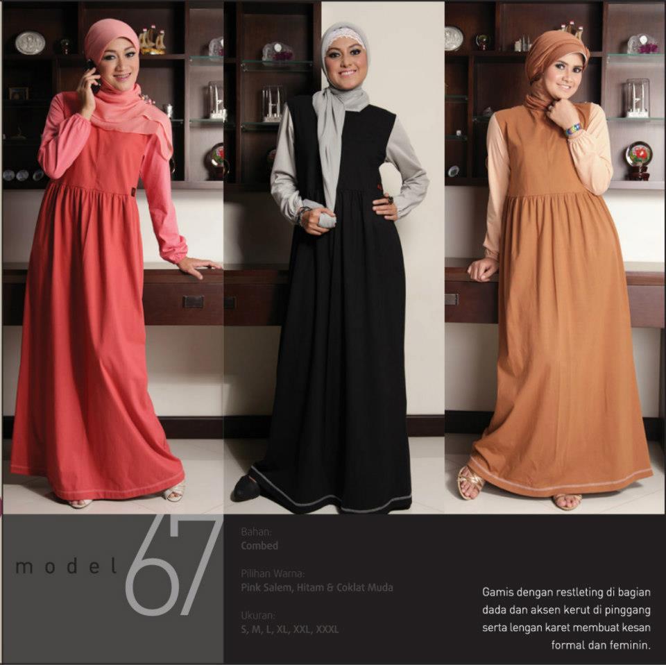 Fashion Muslim Contoh Model Baju Muslim Untuk Ibu Hamil