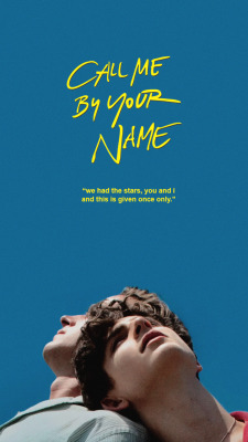 Call Me By Your Name Lockscreens Tumblr