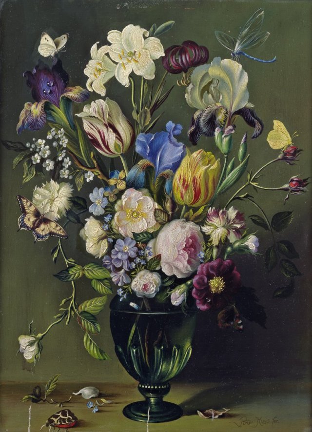 Things of beauty I like to see, Pieter Huys (18th century) - Flower