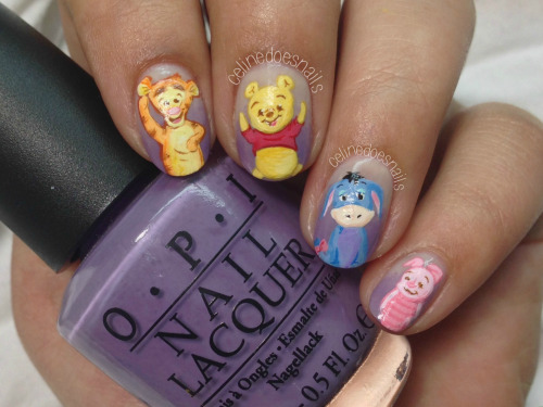 winnie the pooh nails | Tumblr