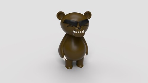 I’ve made a few product renders of Grump Bear for...