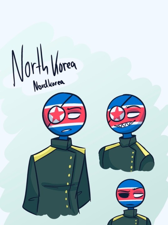 Countryhumans North Korea On Tumblr