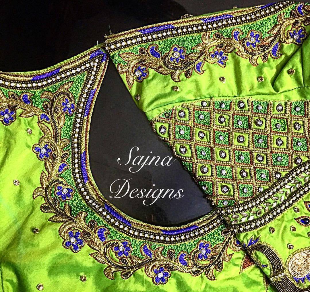 Sajna blouse clearance designs