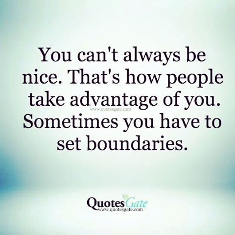 The Daily Life — You have to set #boundaries.. #people #friends...