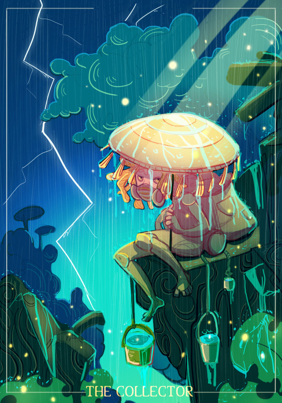 The Collector by Gema MT Tumblr - Twitter - Redbubble — Immediately post your art to a topic and get feedback. Join our new community, EatSleepDraw Studio, today!