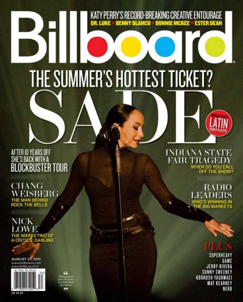 tiffanytlove:Sade Magazine Covers