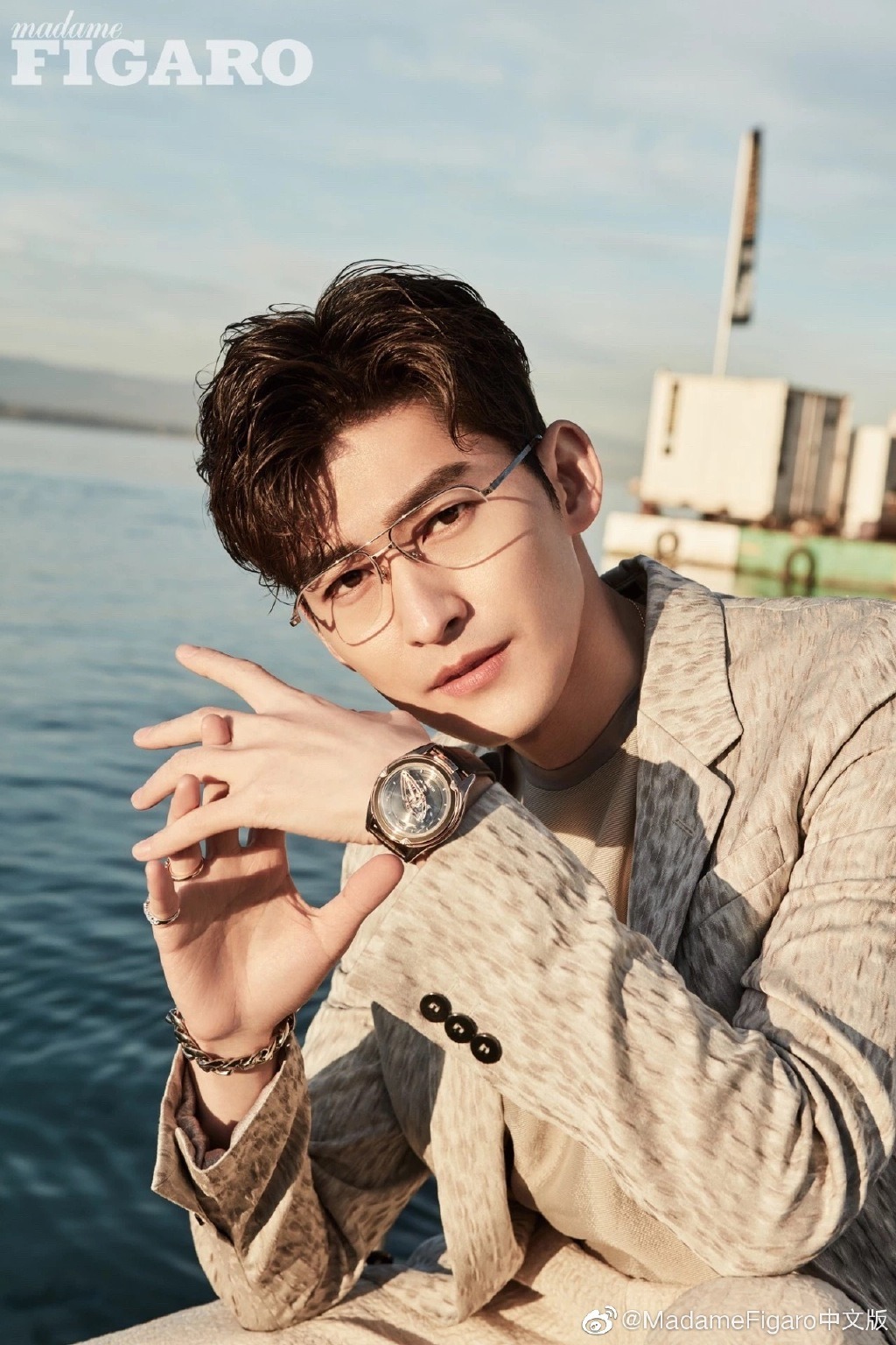 Take a Trip Into My Mind - Zhang Han relaxing in Geneva for Madame ...