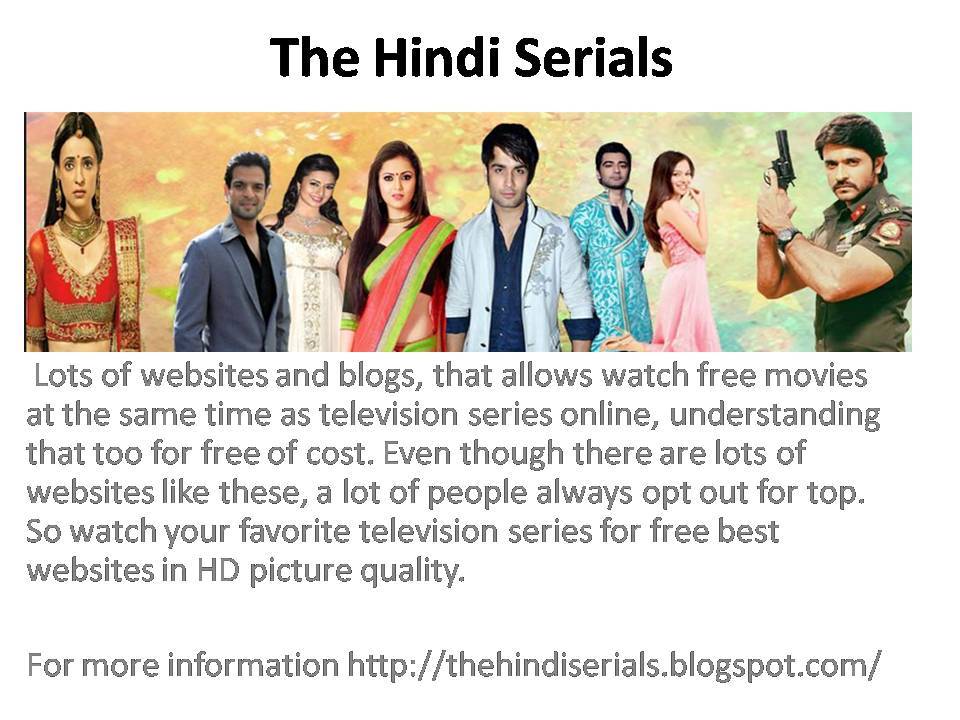 free hindi serials websites