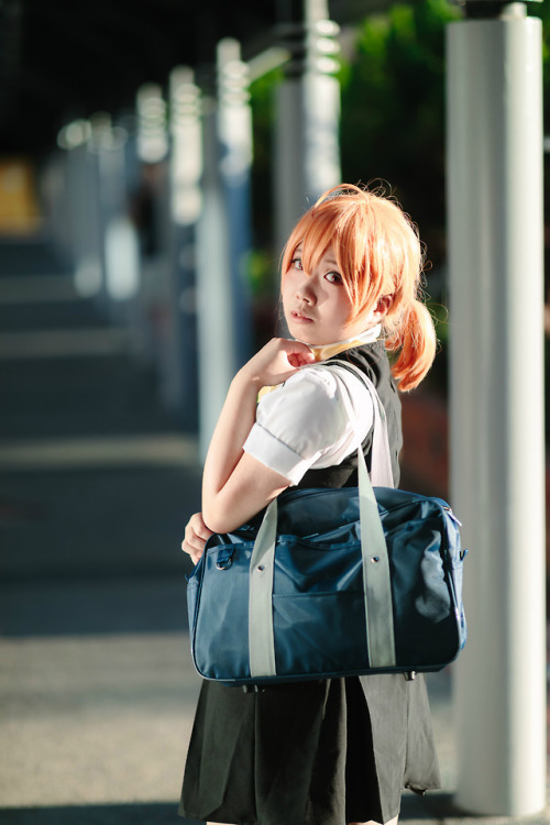 mizuki-suteko:Bloom into you.Mizuki(me) as Yuu KoitoRhomby as...