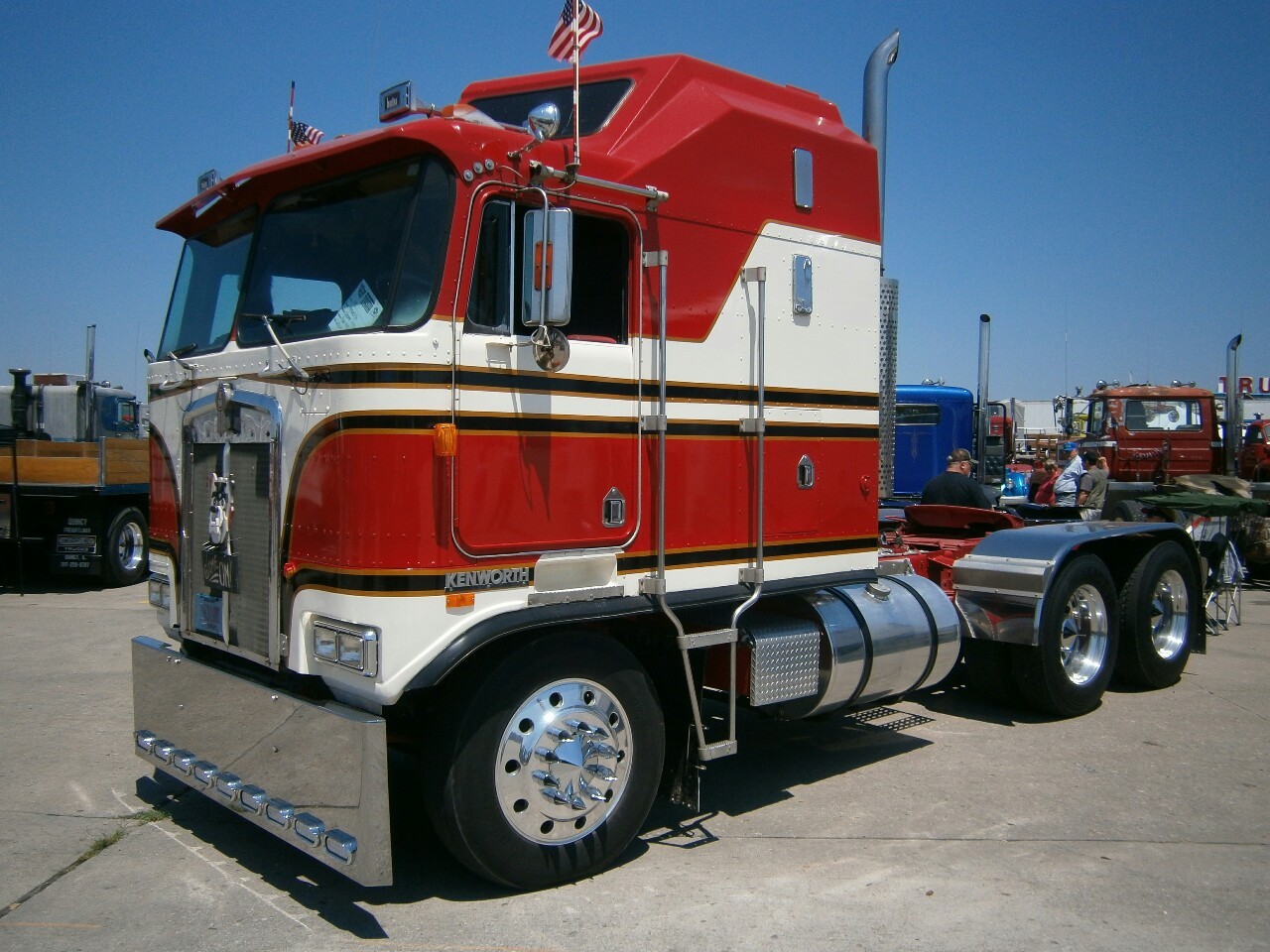 Semitrckn — Coe Kenworth Custom K100 Aerodyne 