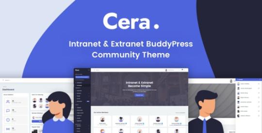 Cera v1.0.1 - Intranet & Community Theme Nulled