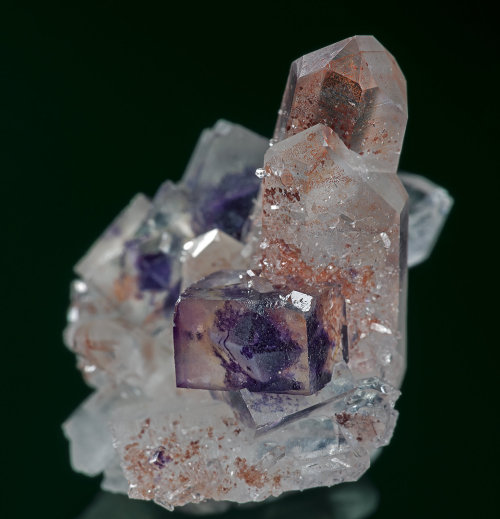 mineralists:Hematoid Quartz with FluoriteOrange River, South...