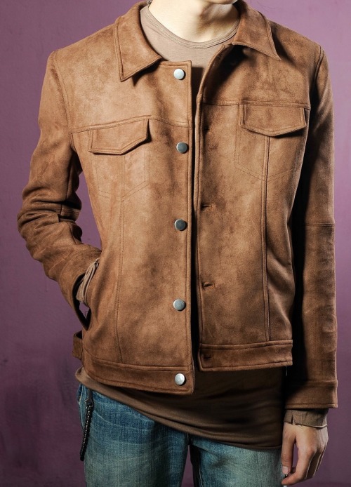 brown jacket on Tumblr