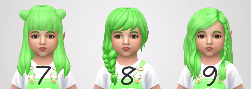 Lilsimsie Faves Noodlescc Get To Work Hair Recolors