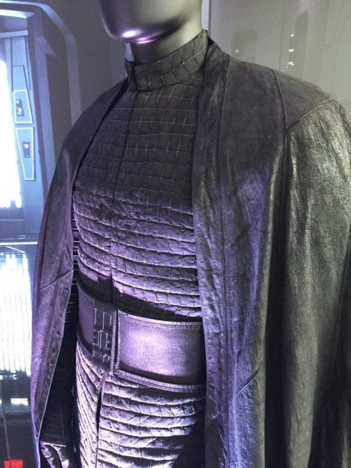 inwildspace:sleemo:Closeup of Kylo Ren’s  costume from The...