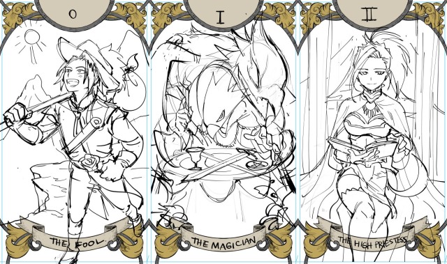 BNHA Tarot Major Arcana