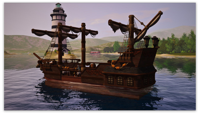 mspoodle1: [Sims 3] 4to3 Get Famous Pirate Set... | Missy ...