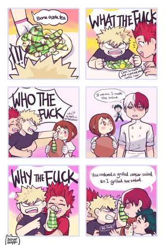 bakugou is amused | Tumblr