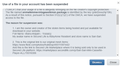 Little heads up, the Walkman I shared has been DMCA’d on Mediafire by its true original creator ( who I had no knowledge of ),...